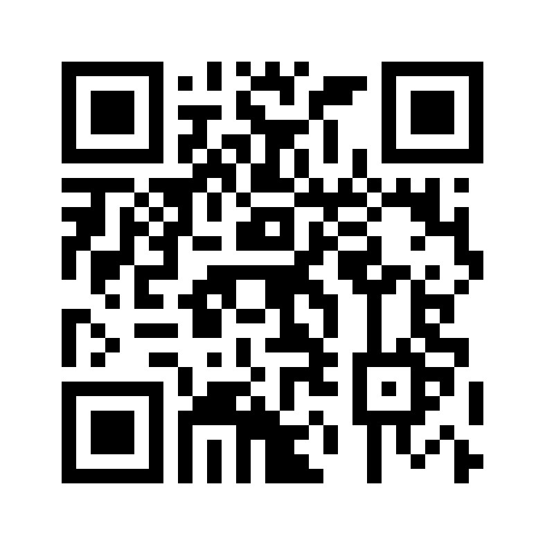 QR kód pro příspěvek na rozvoj kapely